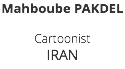 Mahboube PAKDEL Cartoonist IRAN