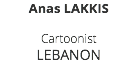 Anas LAKKIS Cartoonist LEBANON